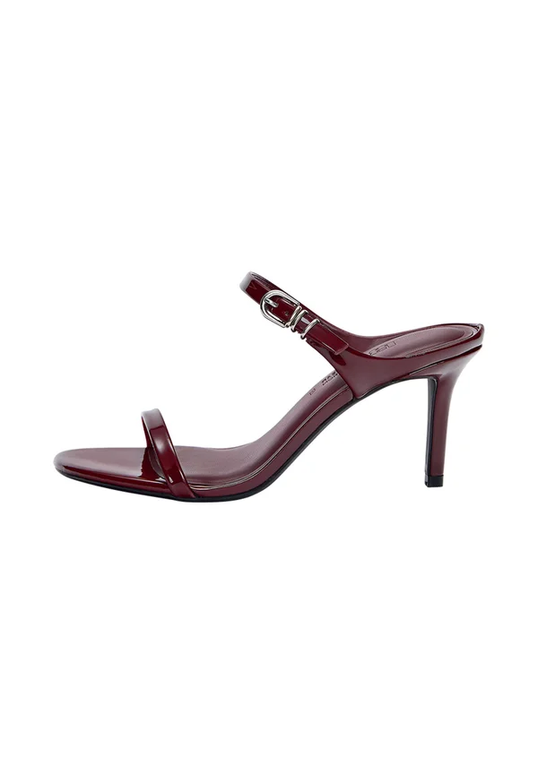 High Heel Sandalette - bordeaux