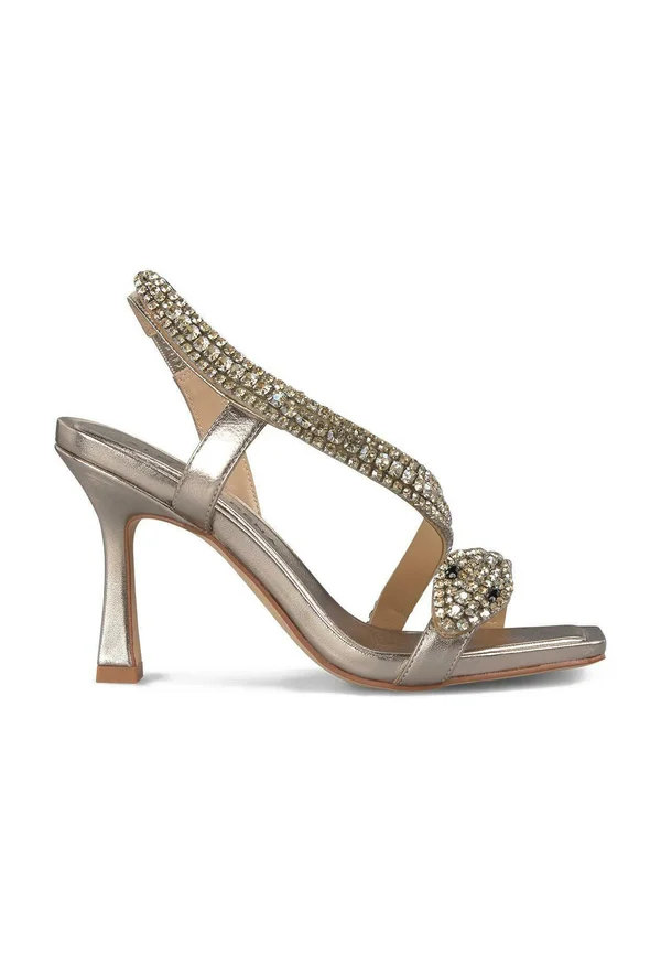 High Heel Sandalette - bronze