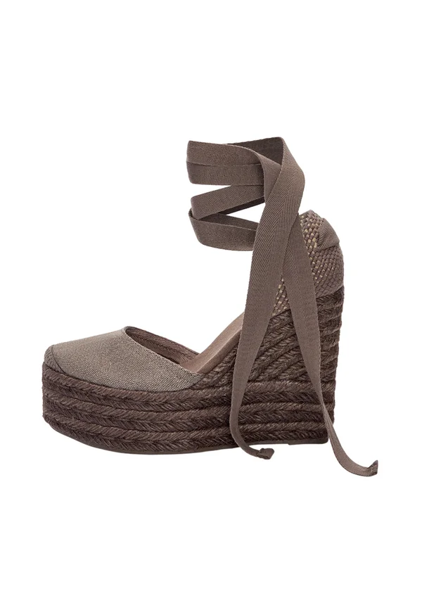 High Heel Sandalette - brown