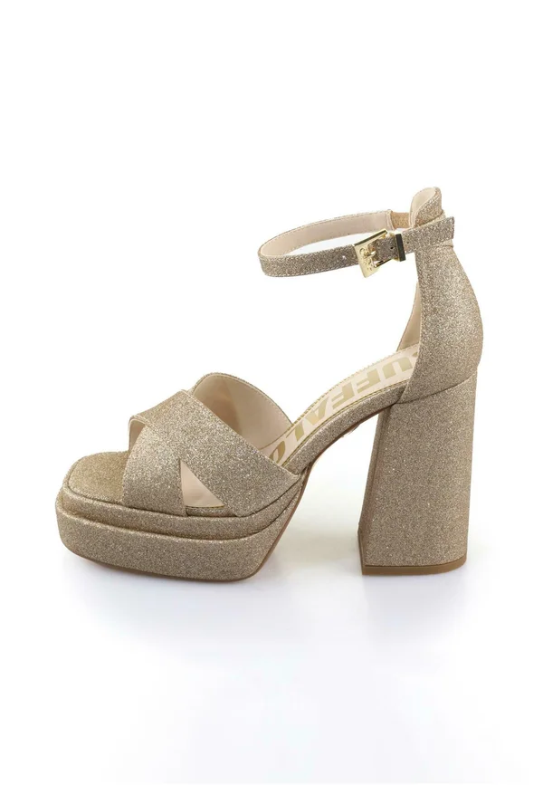 High Heel Sandalette - gold