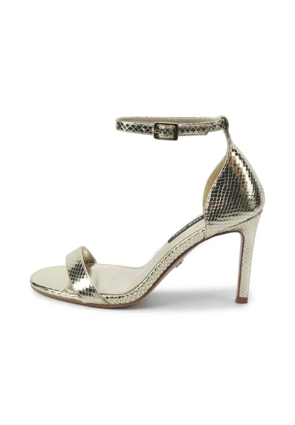 High Heel Sandalette - gold