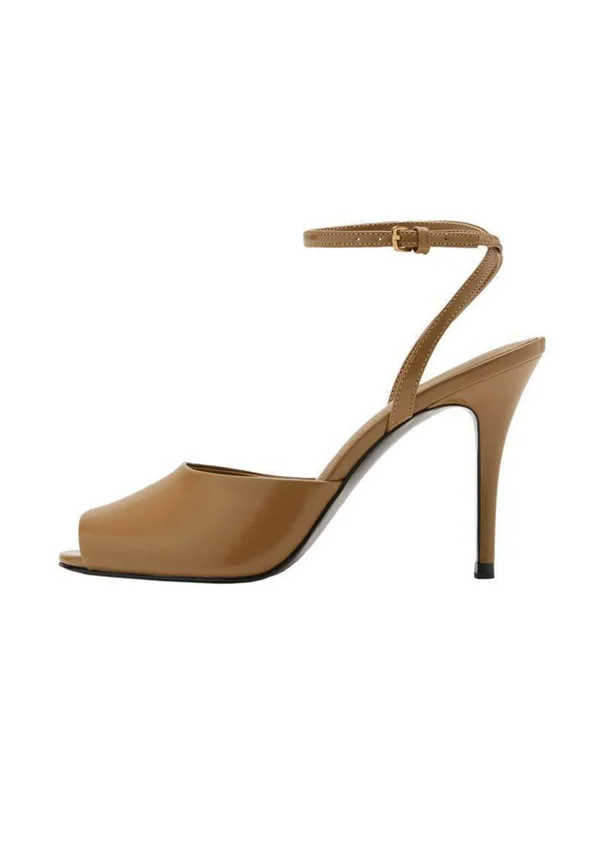 High Heel Sandalette - khaki