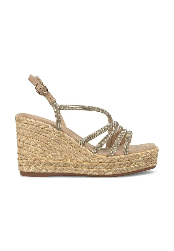 High Heel Sandalette - marrón claro