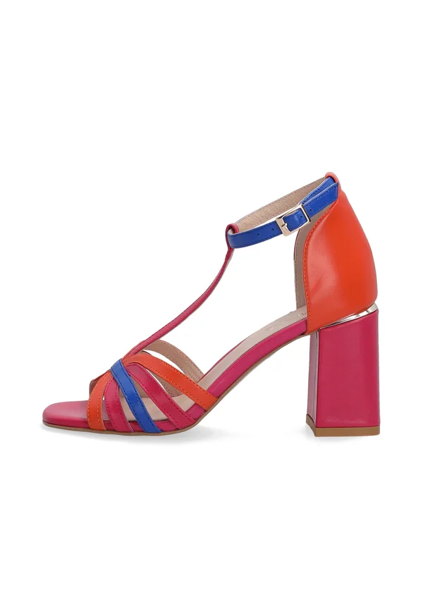 High Heel Sandalette - multi coloured