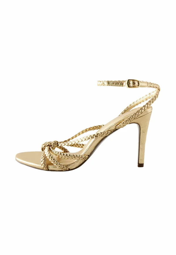 High Heel Sandalette - new gold