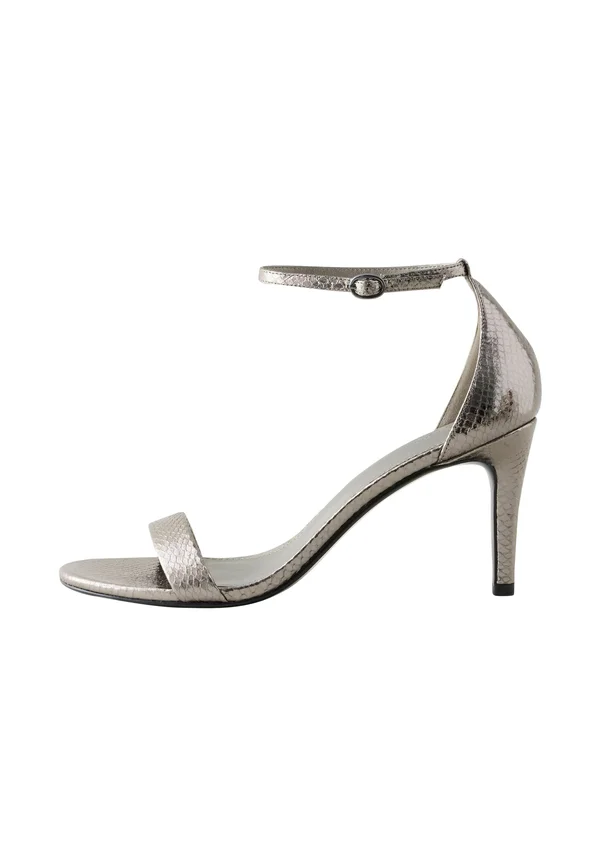 High Heel Sandalette - pewter