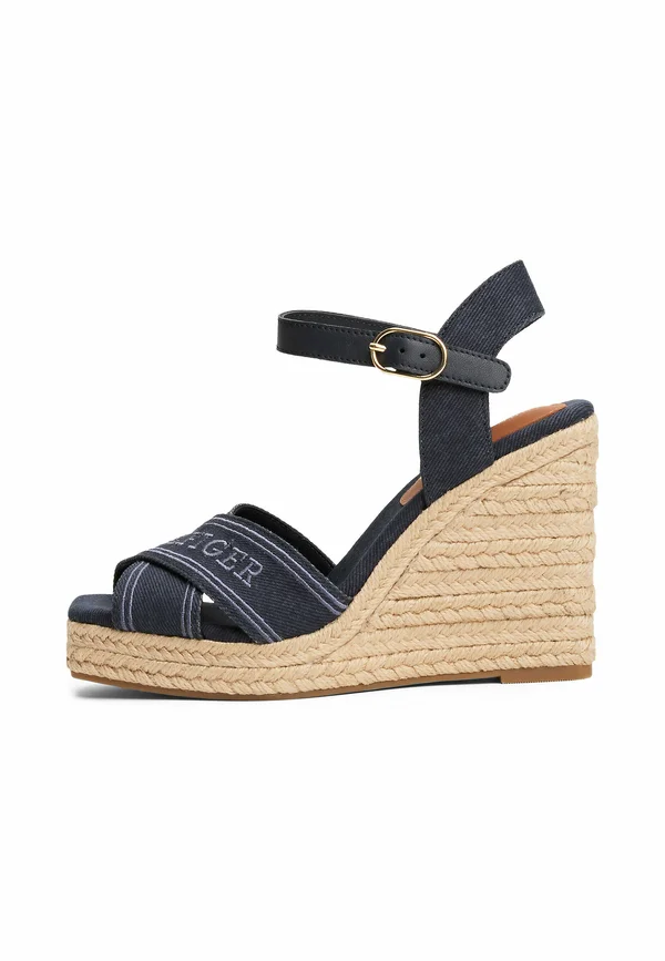 High Heel Sandalette - space blue