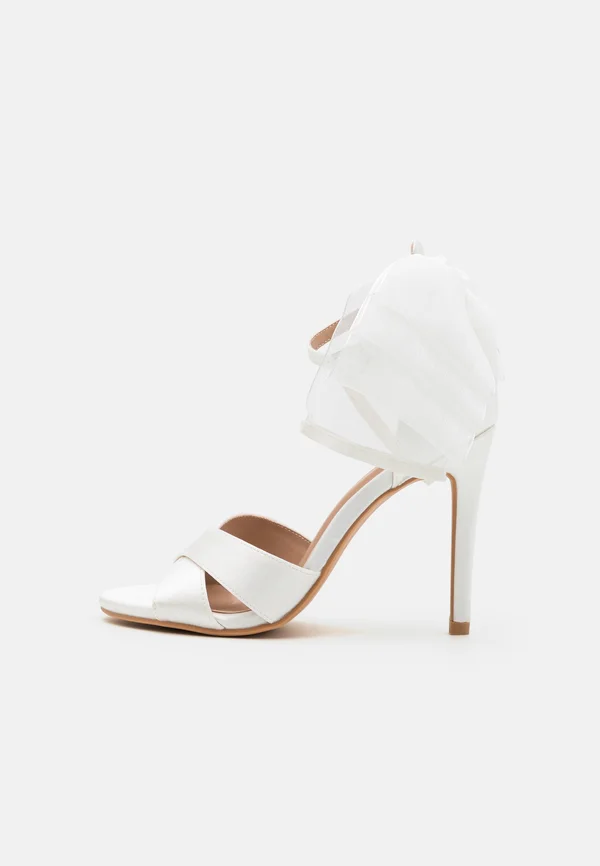 High Heel Sandalette - white
