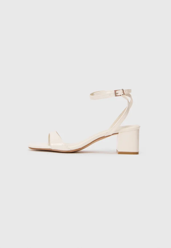 High Heel Sandalette - white