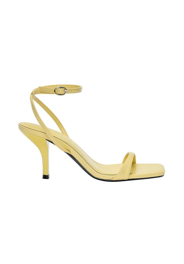 High Heel Sandalette - yellow