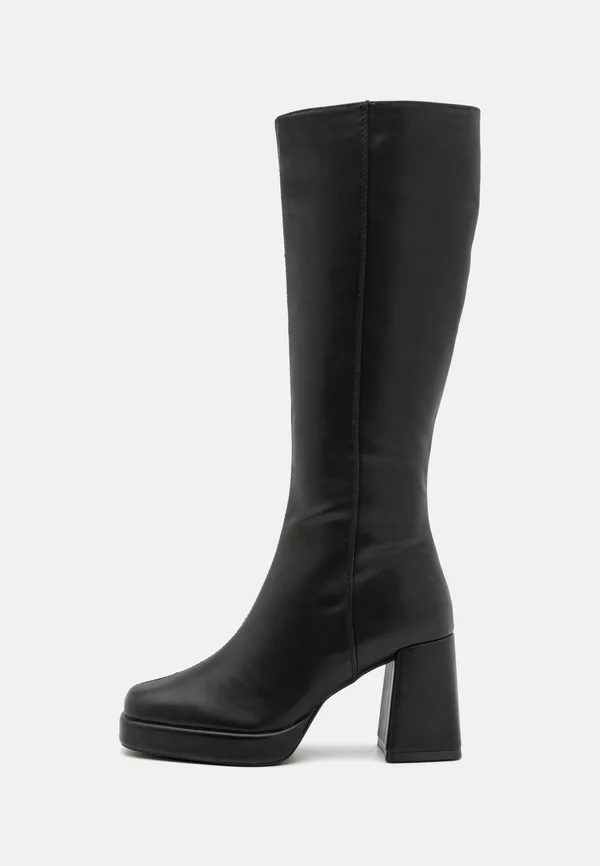 High Heel Stiefel - black