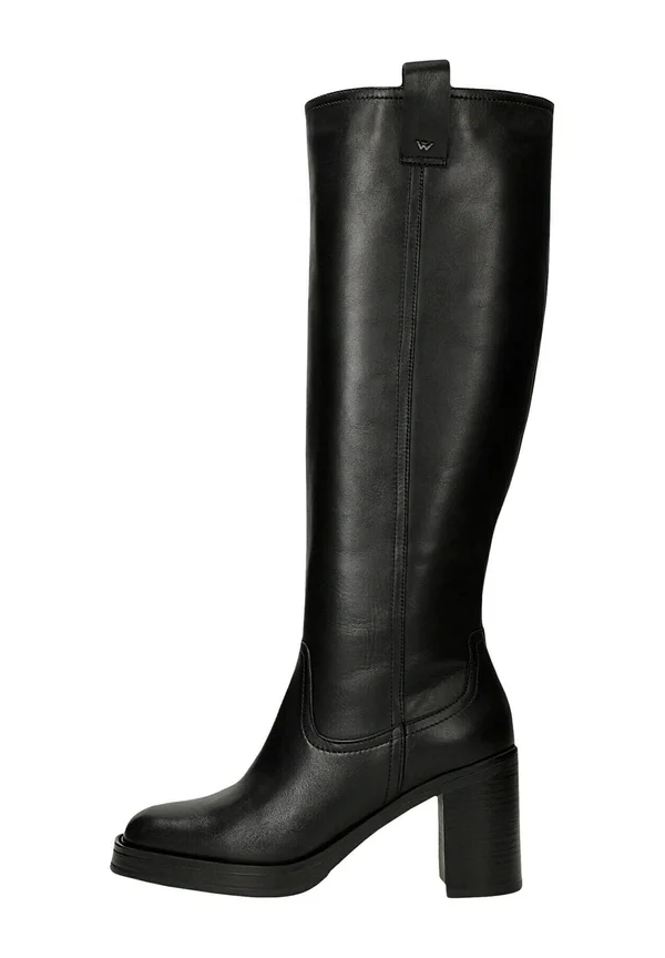 High Heel Stiefel - black
