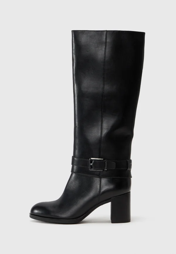 High Heel Stiefel - black