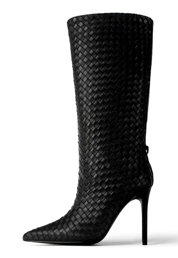 High Heel Stiefel - black