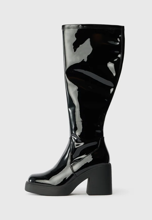 High Heel Stiefel - black