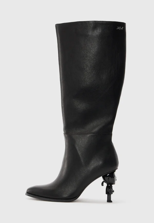 High Heel Stiefel - black