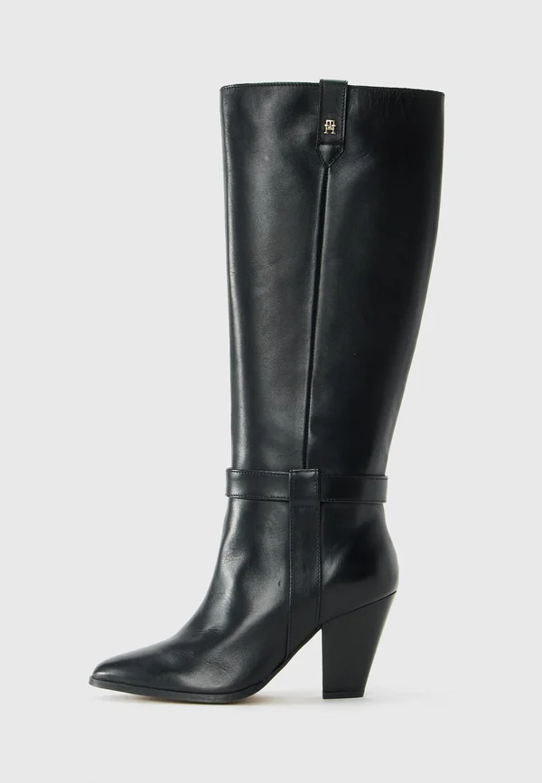 High Heel Stiefel - black