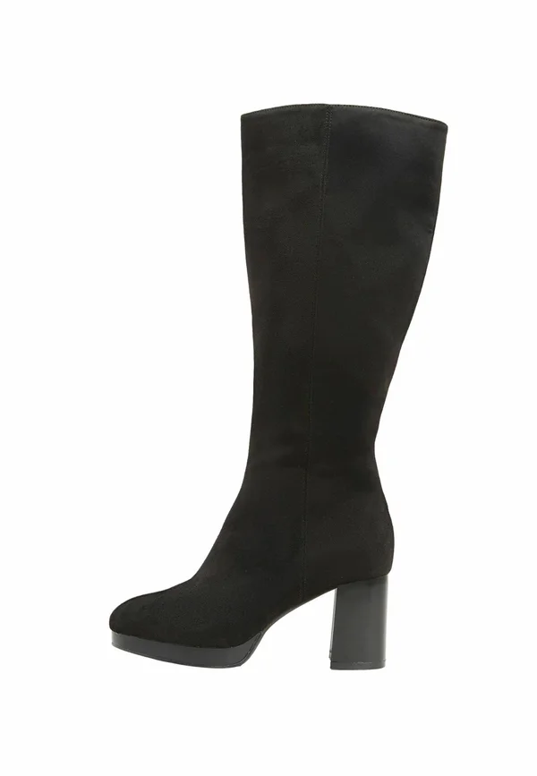 High Heel Stiefel - black