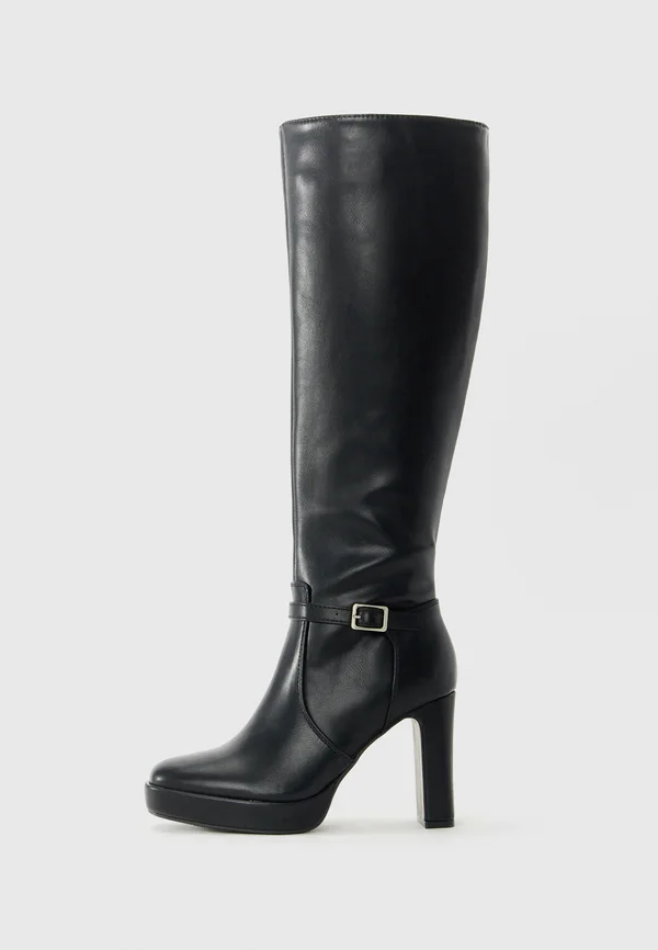 High Heel Stiefel - black