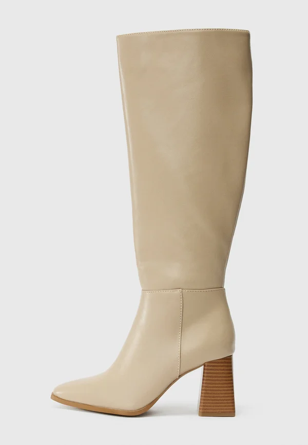 High Heel Stiefel - camel