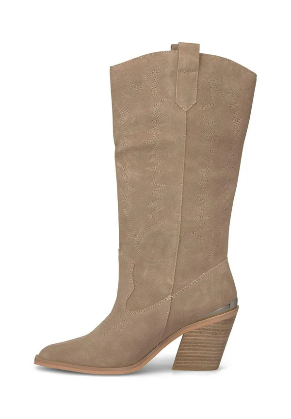 High Heel Stiefel - light brown