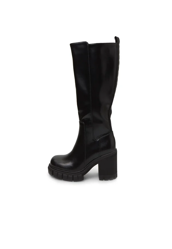High Heel Stiefel - nero