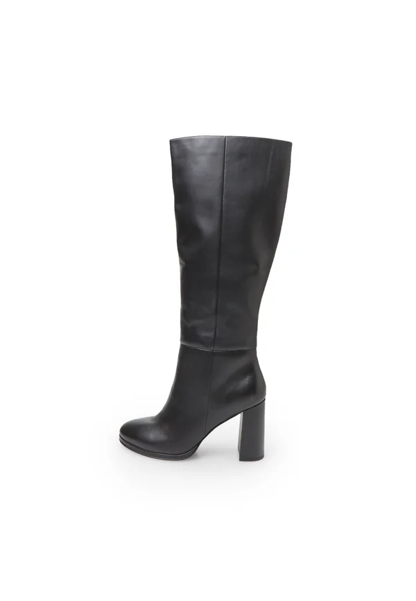 High Heel Stiefel - nero
