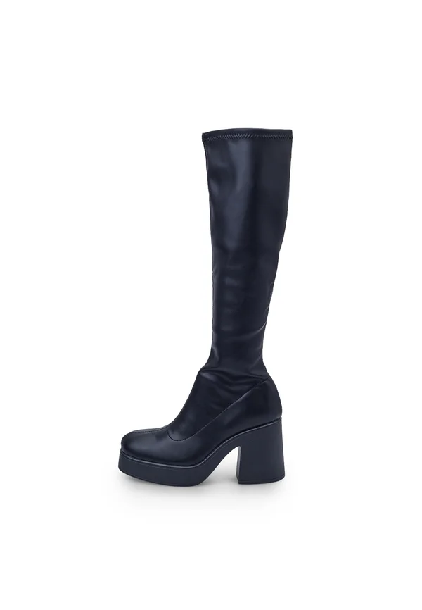 High Heel Stiefel - nero