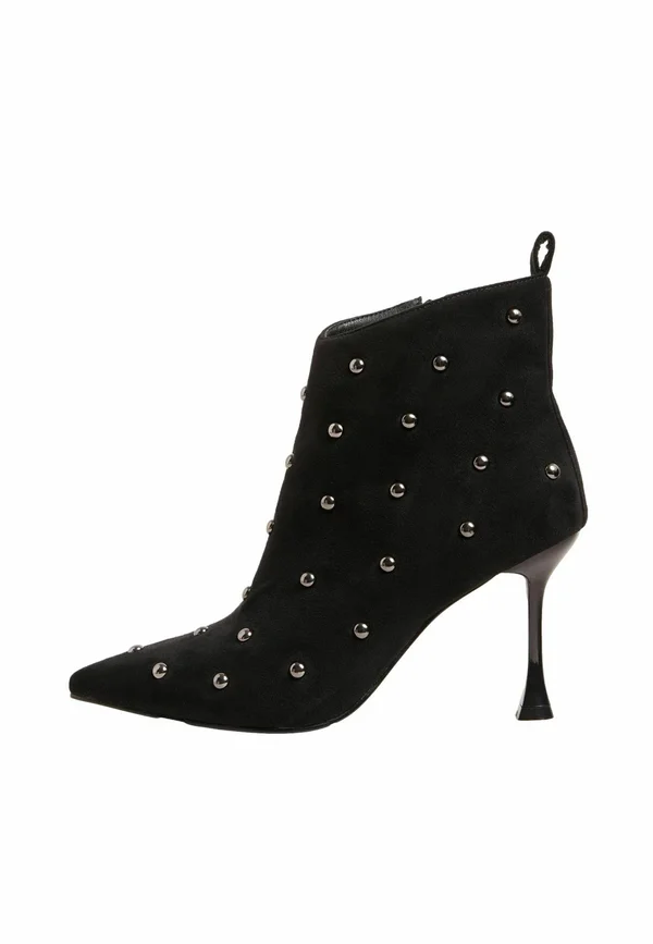 High Heel Stiefelette - black