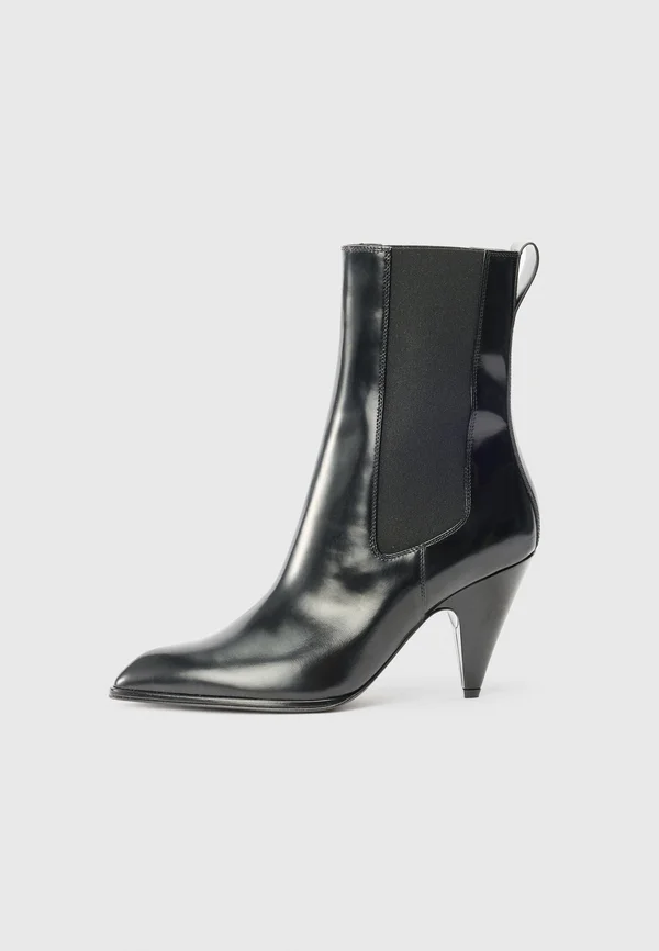 High Heel Stiefelette - black