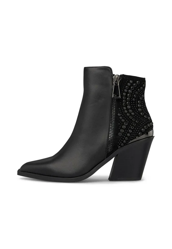 High Heel Stiefelette - black