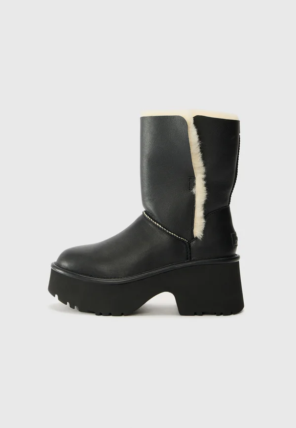 High Heel Stiefelette - black