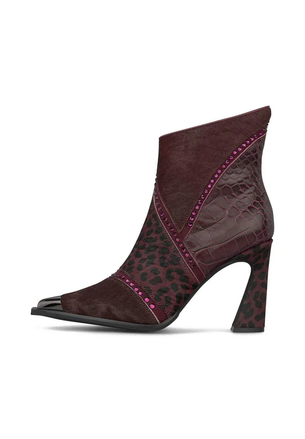 High Heel Stiefelette - burdeos