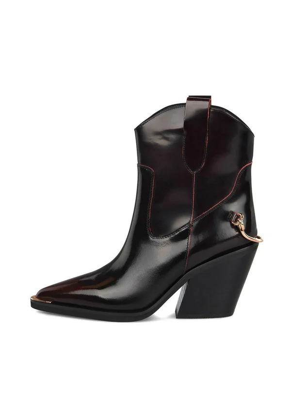 High Heel Stiefelette - burdeos