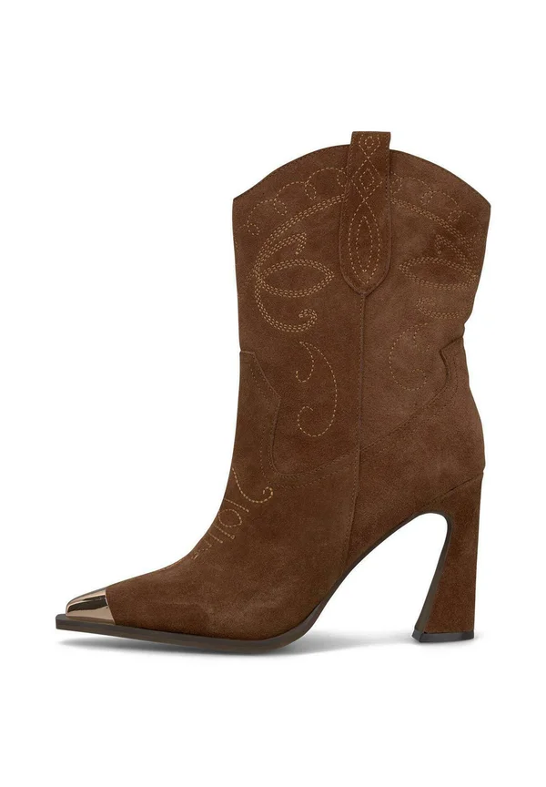 High Heel Stiefelette - Camel