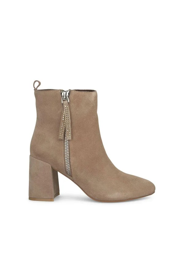 High Heel Stiefelette - marrón jaspeado