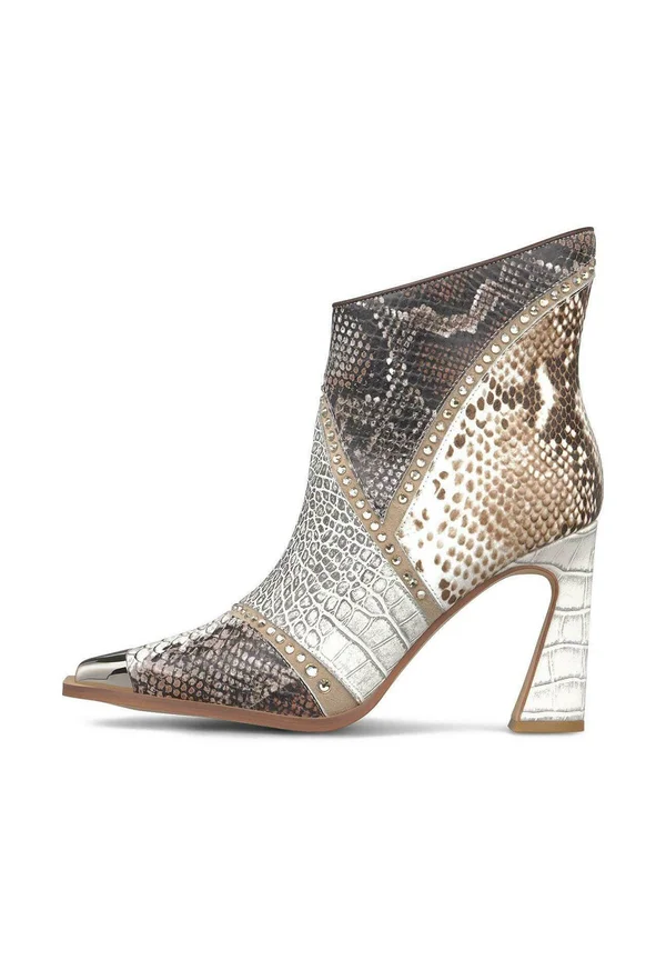 High Heel Stiefelette - marrón