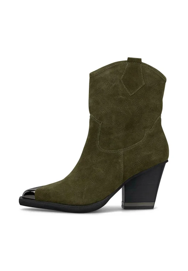 High Heel Stiefelette - persimmon