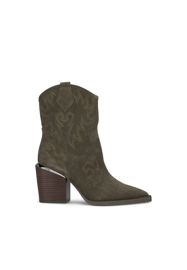 High Heel Stiefelette - persimmon