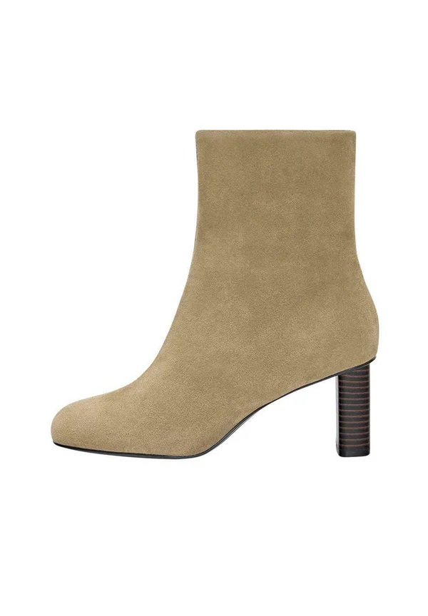 High Heel Stiefelette - sand