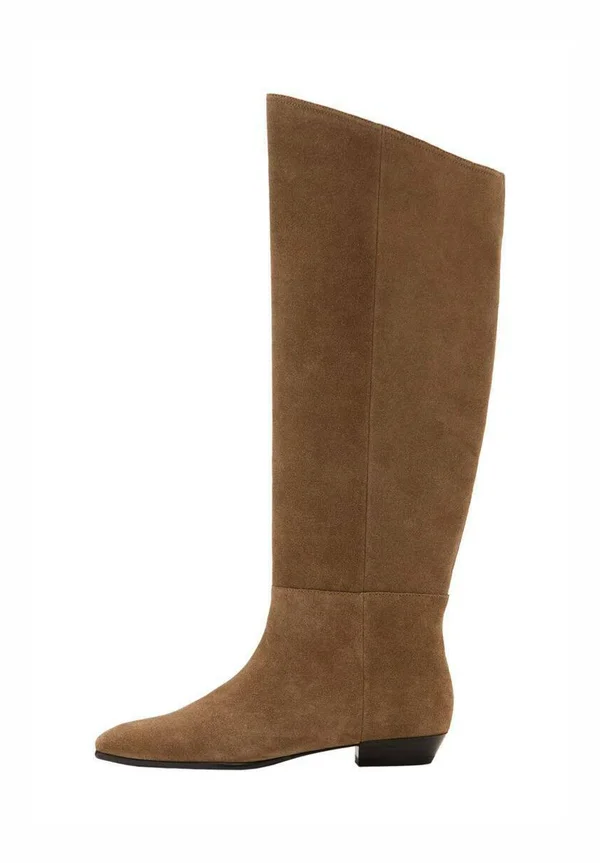 HIGH-LEG - Stiefel - sand