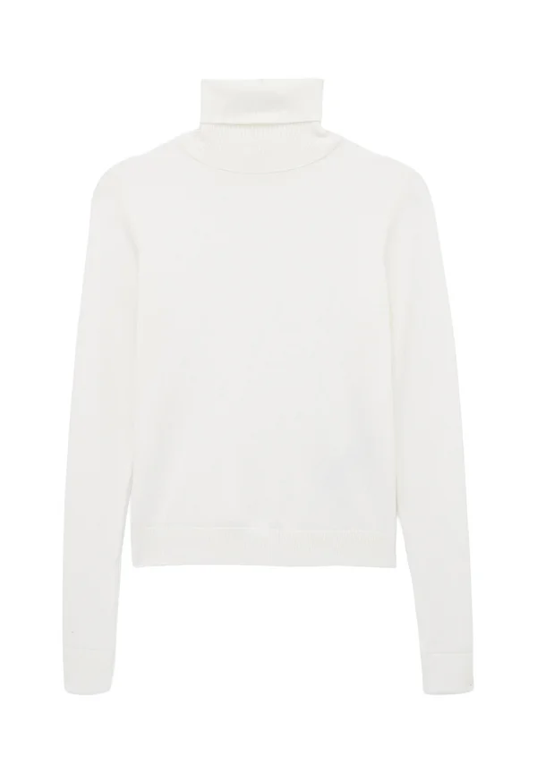 HIGH NECK - Strickpullover - beige