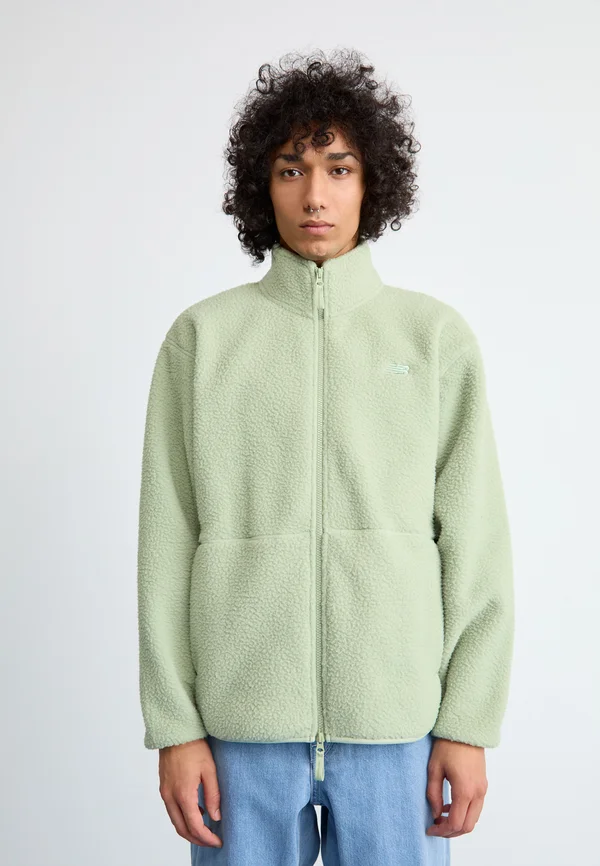 HIGH PILE JACKET - Fleecejacke - green