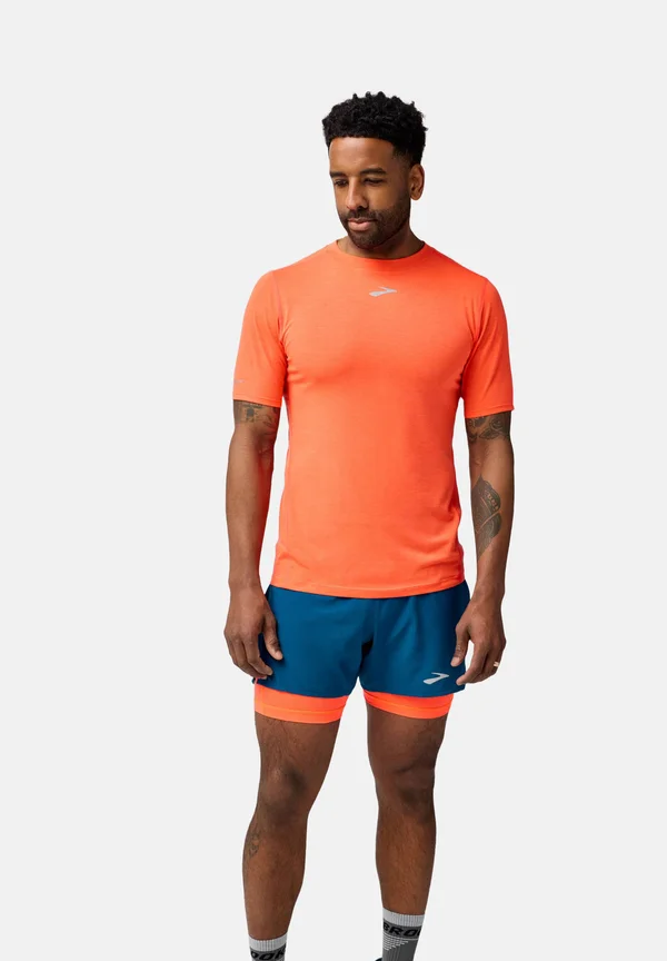 HIGH POINT SHORT SLEEVE - Sport T-Shirt - flame