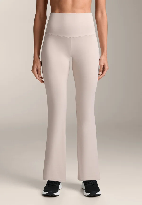 HIGH-RISE COMFORTLUX FLARE - Tights - sand