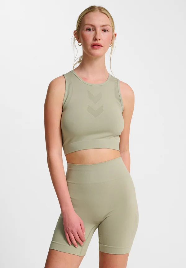 HIIT SEAMLESS - Top - seagrass