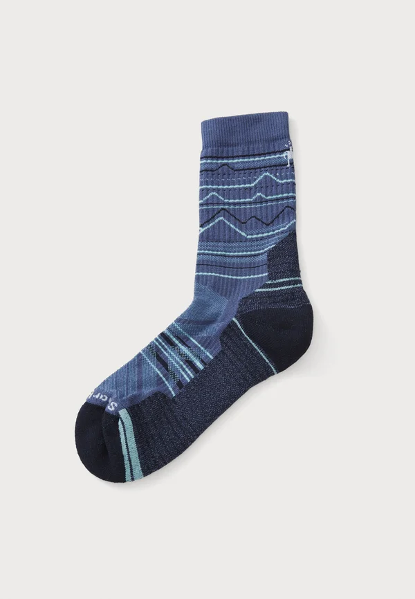 HIKE LIGHT CUSHION MOUNTAIN RANGE CREW SOCKS - Sportsocken - nightfall blue