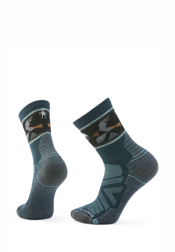 HIKE LIGHT CUSHION SOARING MID CREW - Sportsocken - twilight blue