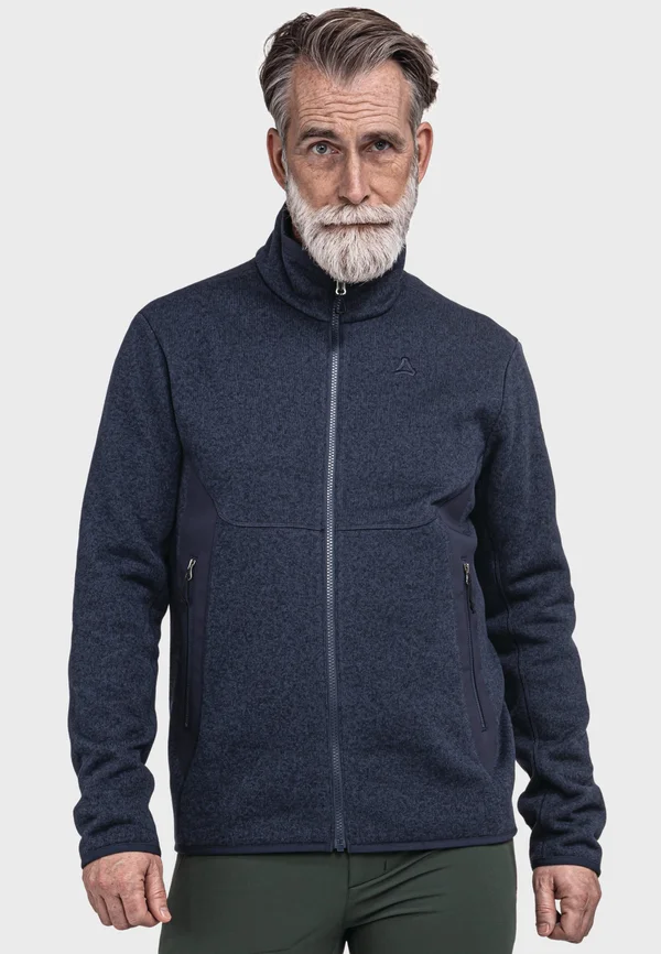 HIKING CIRC STYLE YEW - Fleecejacke - blau