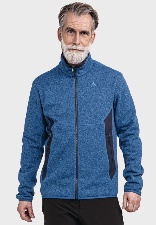 HIKING CIRC STYLE YEW - Fleecejacke - blau